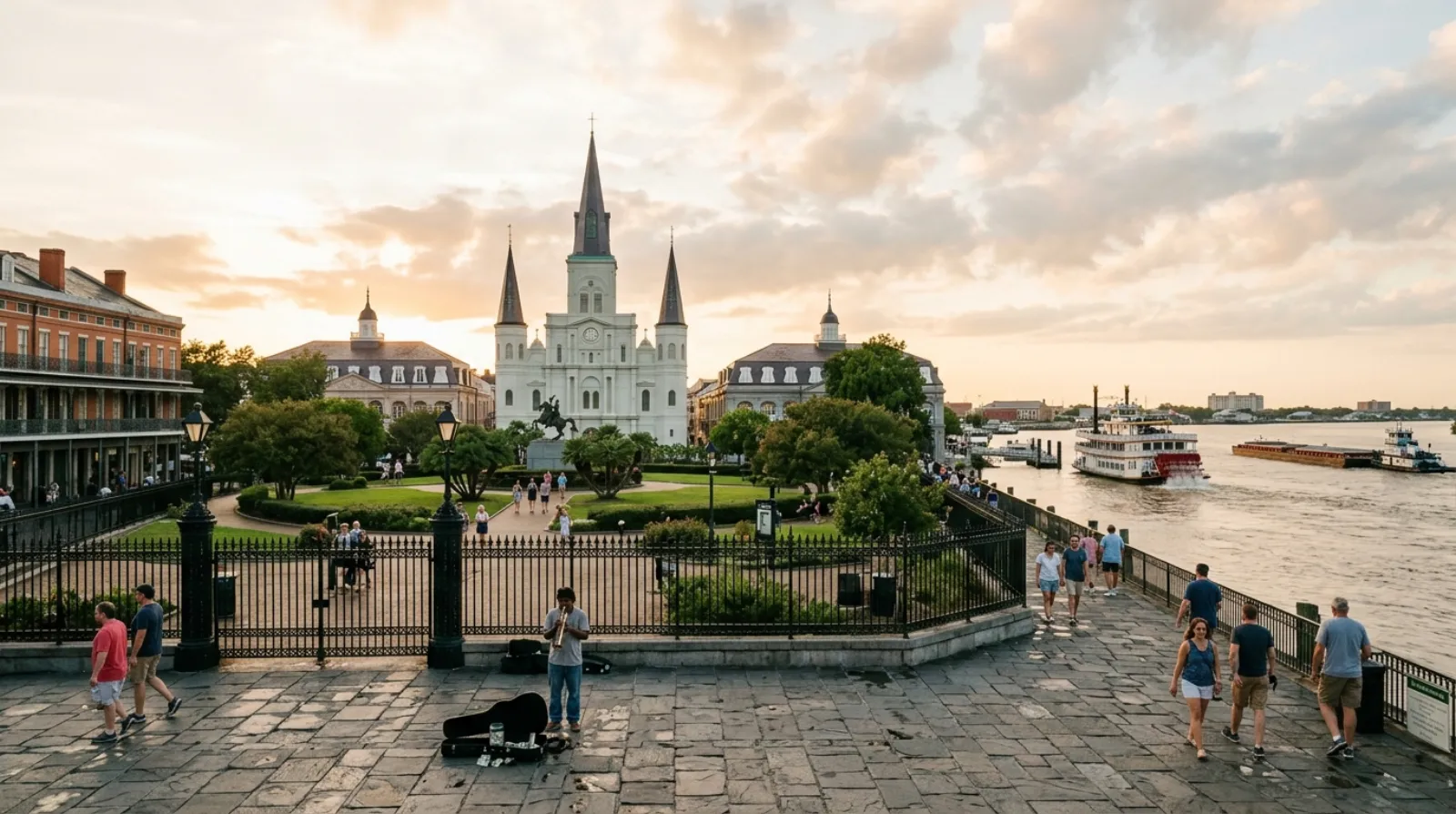 Business Class flights to New Orleans